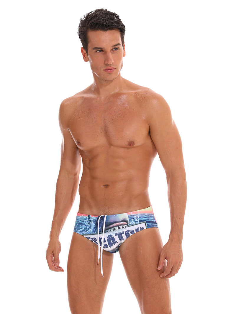 Men's Swimwear Low Boxers Swim Sportive Beachwear Shorts Swimsuit Brief in 16 Colours The Clothing Company Sydney