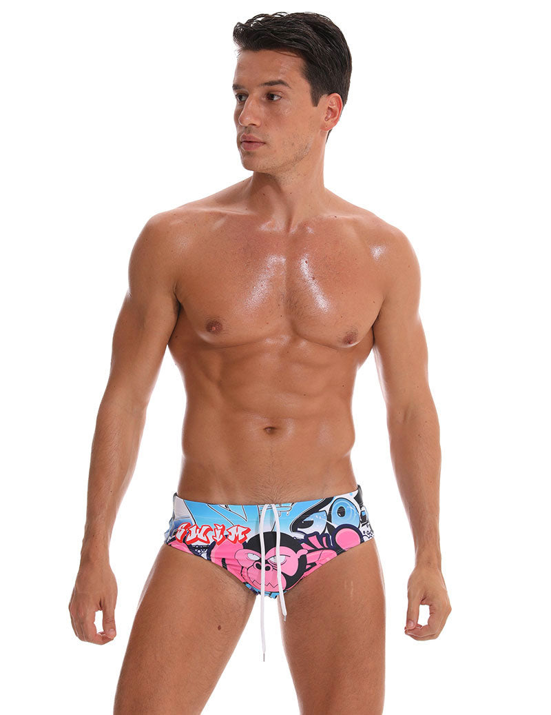 Men's Swimwear Low Boxers Swim Sportive Beachwear Shorts Swimsuit Brief in 16 Colours The Clothing Company Sydney