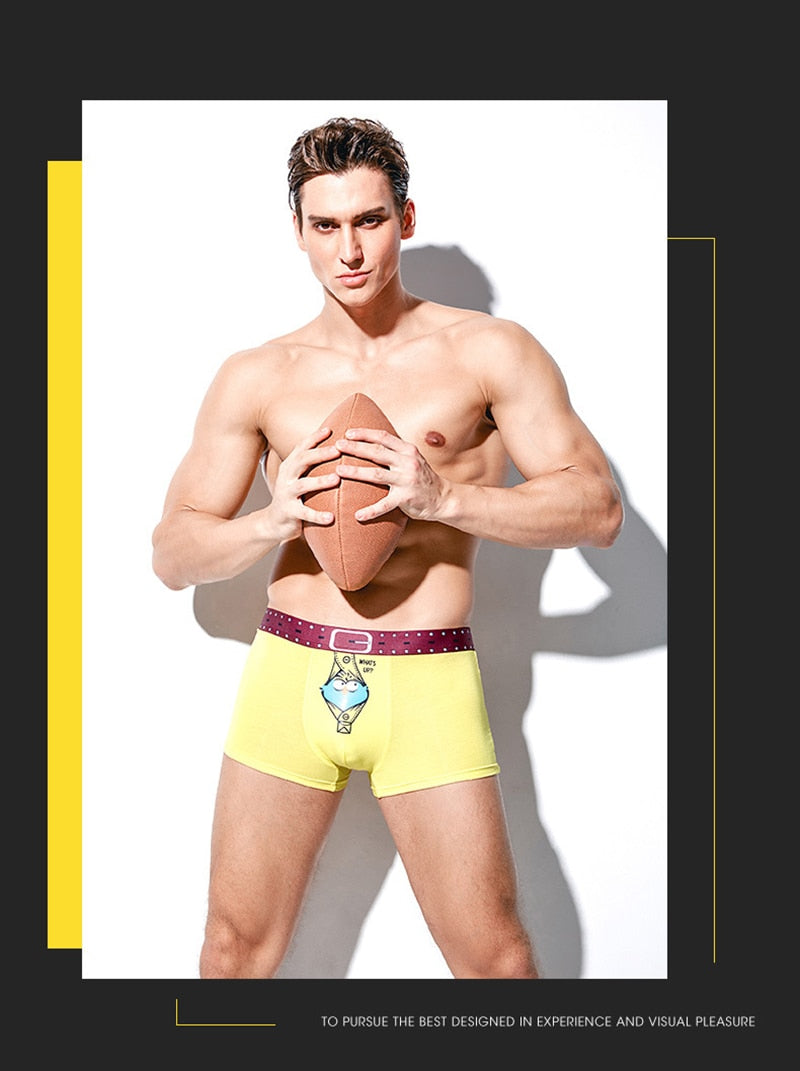 4 Pack Brand Boxer Mens Underwear U Convex Boxers Shorts Soft Male Panties Printed Breathable Underpants Trunks The Clothing Company Sydney