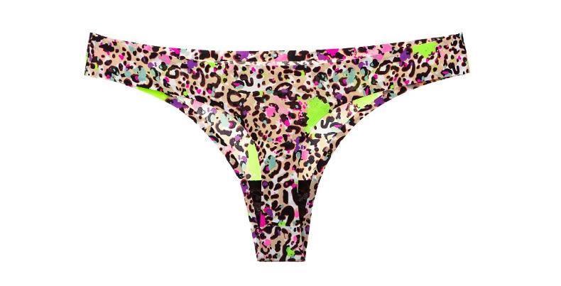 1 Pc Thong Leopard T-back Soft G-string Seamless Underwear Panties The Clothing Company Sydney