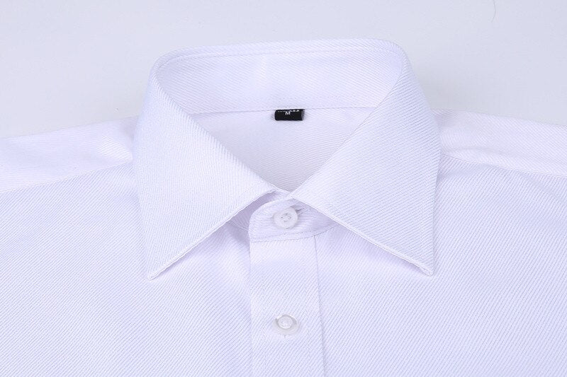 French Cufflinks Long Sleeve Casual Slim Fit French Cuff Dress Shirts For Men The Clothing Company Sydney