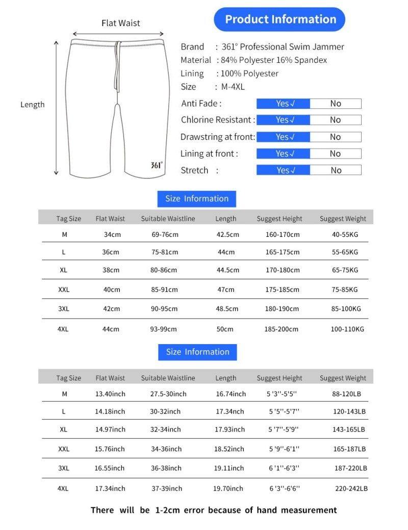 Men's Swimwear Tight Swim Trunks Plus Size Quick Dry Swimming Shorts The Clothing Company Sydney