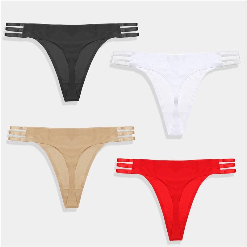 1Pc Seamless Thong G-String Underwear T-back Underpants Ladies Thongs Girls Soft Intimate Panties The Clothing Company Sydney