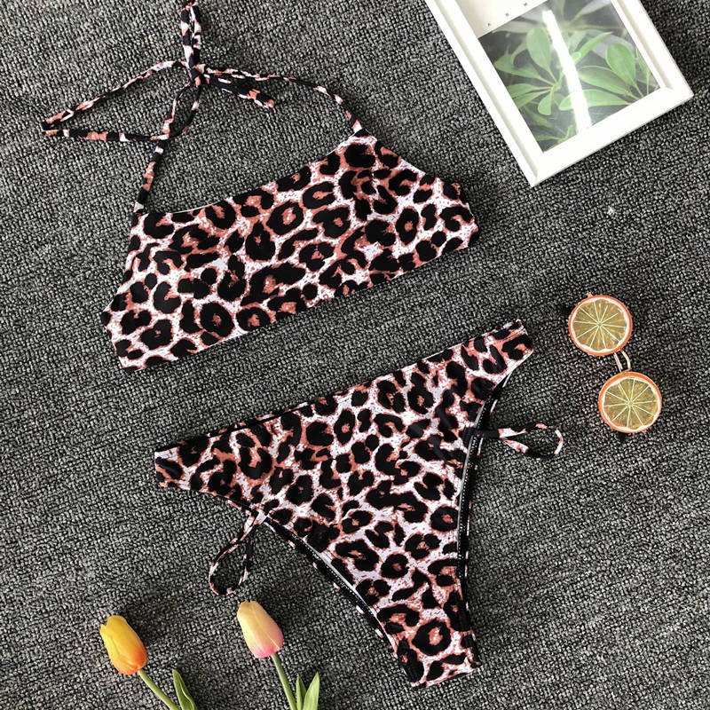 Bandeau High Waist Bikini Swimsuits Solid Swimwear White Brazilian Bathing Suit The Clothing Company Sydney