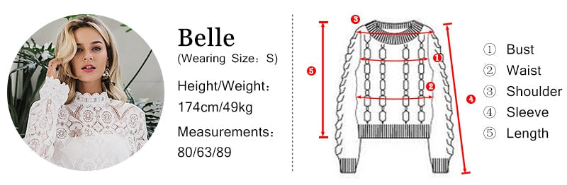 Lantern sleeve knitted pullover loose round neck red autumn casual sweater jumper The Clothing Company Sydney