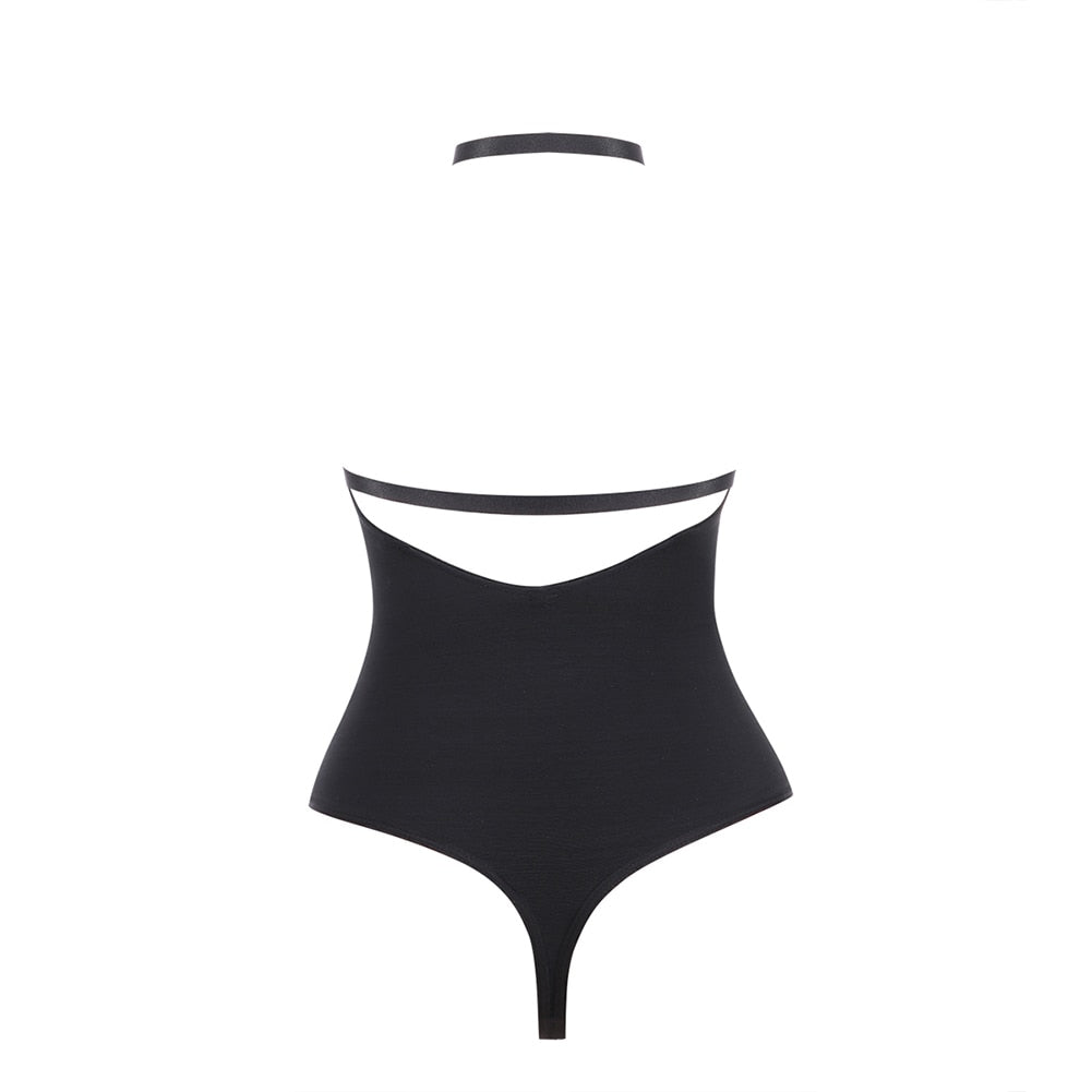 Ladies Deep V Bodysuit Strap Body Shaper Backless Thong  Seamless Shapewear Push Up Waist Trainer Corset The Clothing Company Sydney