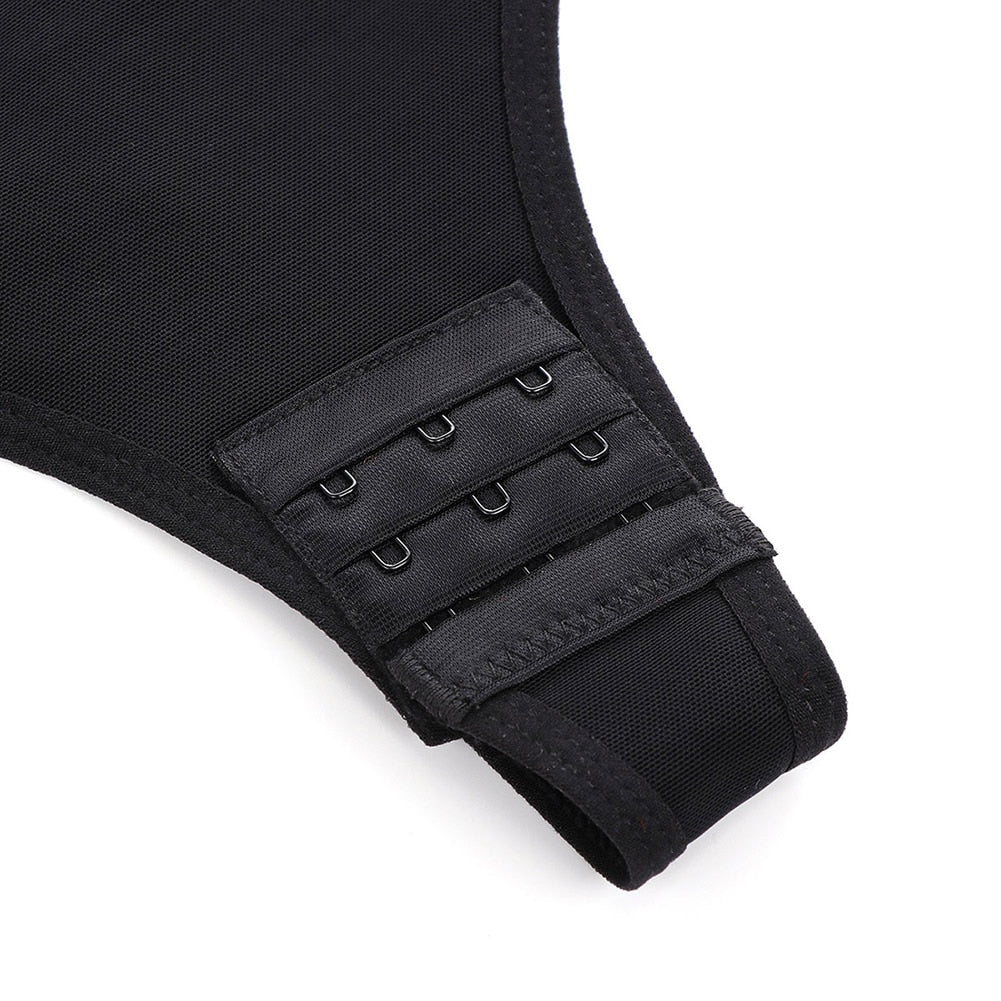 Ladies Deep V Bodysuit Strap Body Shaper Backless Thong  Seamless Shapewear Push Up Waist Trainer Corset The Clothing Company Sydney