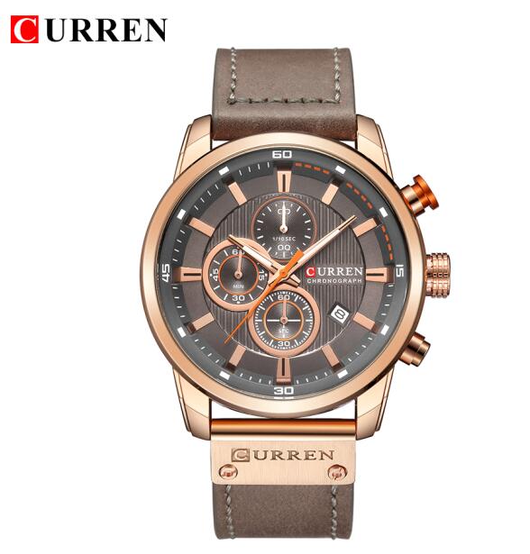 Luxury Analog Digital Leather Sports Men's Army Military Quartz Watch The Clothing Company Sydney