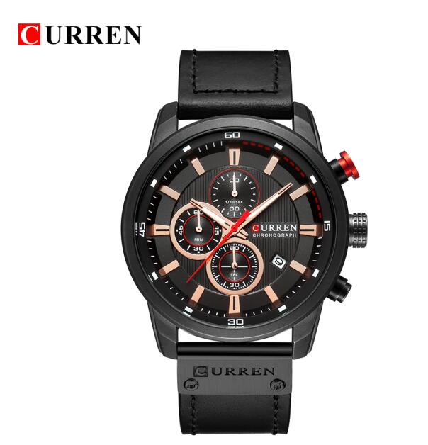 Luxury Analog Digital Leather Sports Men's Army Military Quartz Watch The Clothing Company Sydney