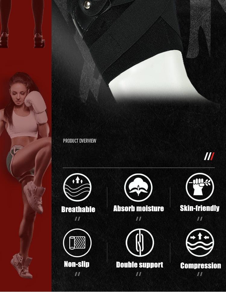 1Piece Sport Ankle Support Brace Elastic Fitness Ankle Strap Stabilizer Bandage Sprains Splint Protector The Clothing Company Sydney