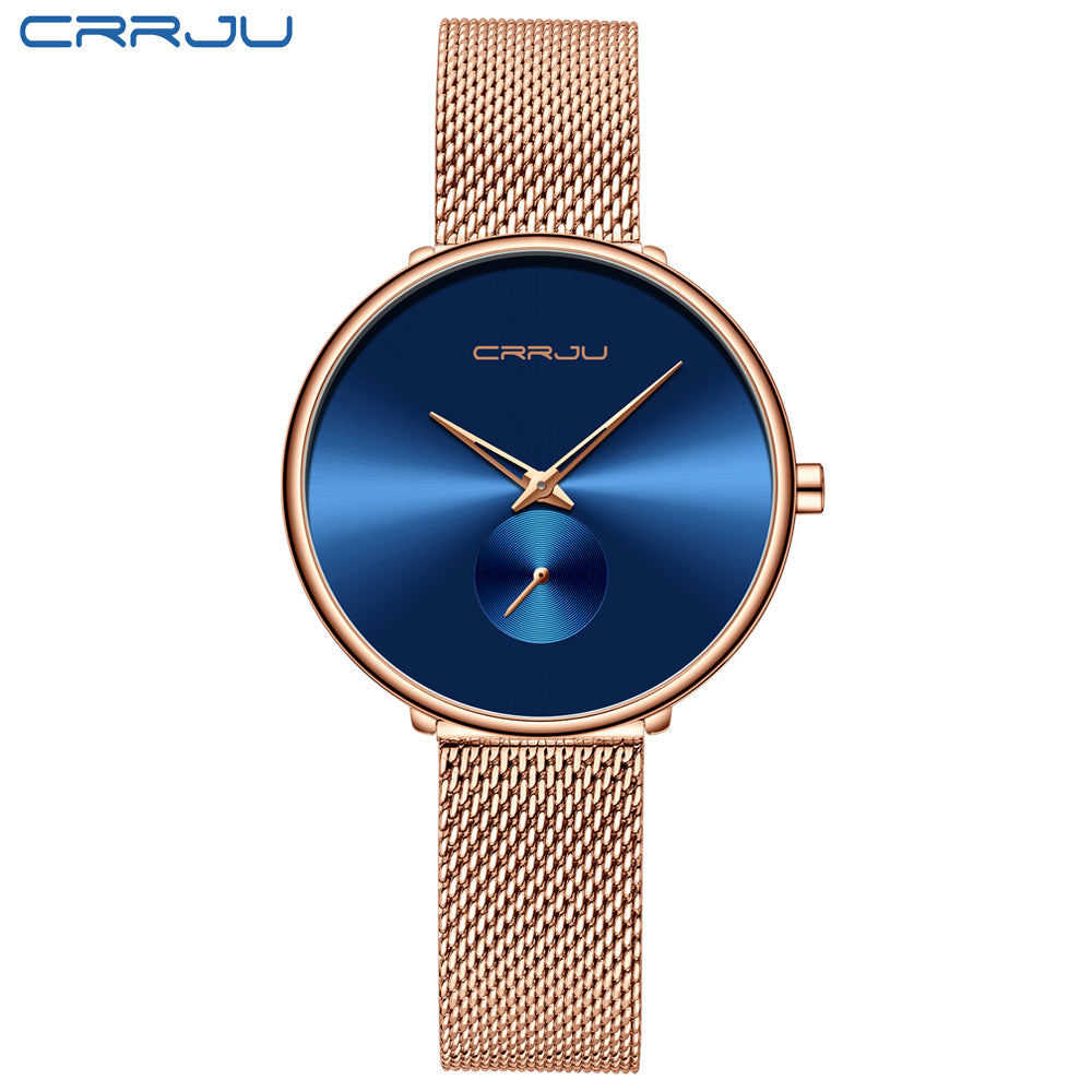 Luxury Casual Simple Ladies Daily Dress Mesh Minimalist Waterproof Quartz Wristwatch The Clothing Company Sydney