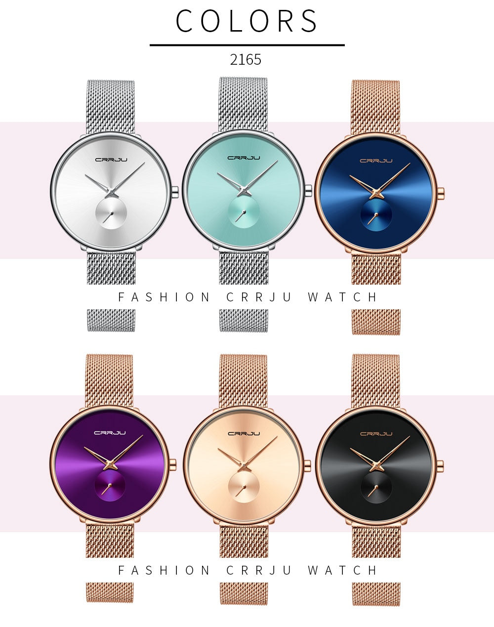 Luxury Casual Simple Ladies Daily Dress Mesh Minimalist Waterproof Quartz Wristwatch The Clothing Company Sydney