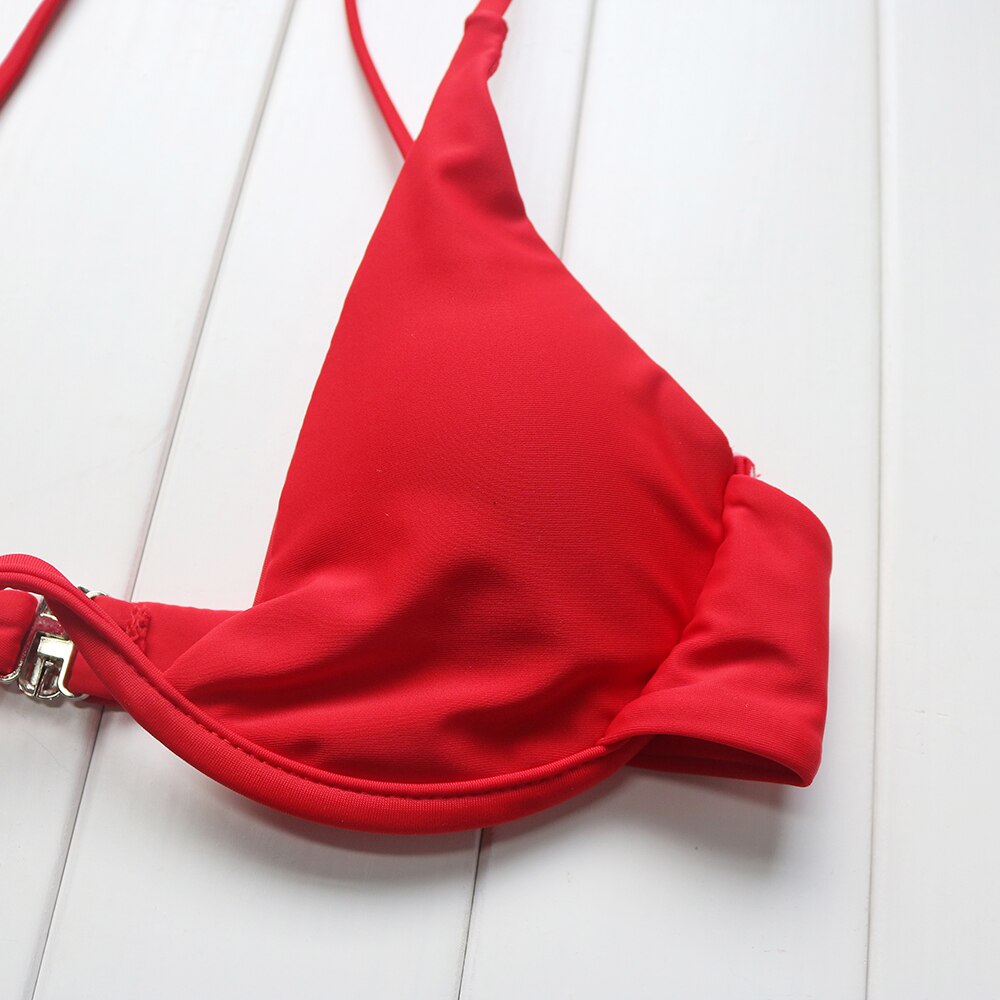 2 Piece Brazilian Push Up Underwire Swimming Bathing Suit Beachwear Bikini Set The Clothing Company Sydney
