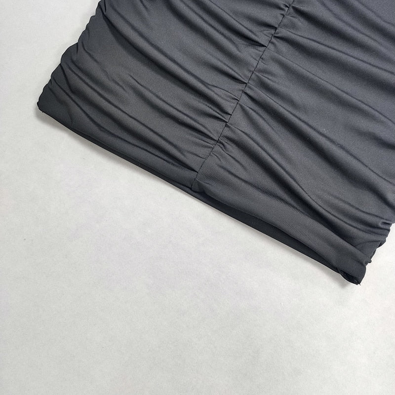 Backless Sexy White Long Sleeve Square Collar Bodycon Lacing Party Dress Summer Club Mini Dress The Clothing Company Sydney