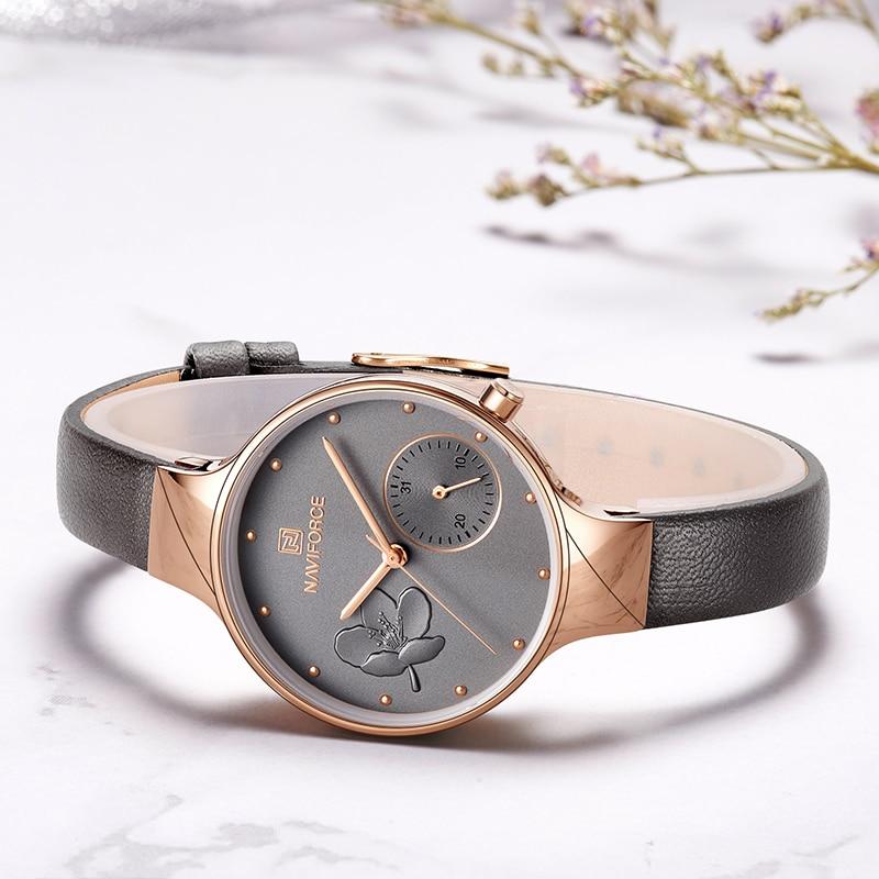 Luxury Fashion Quartz Wrist Watch Ladies Leather Waterproof Watch The Clothing Company Sydney
