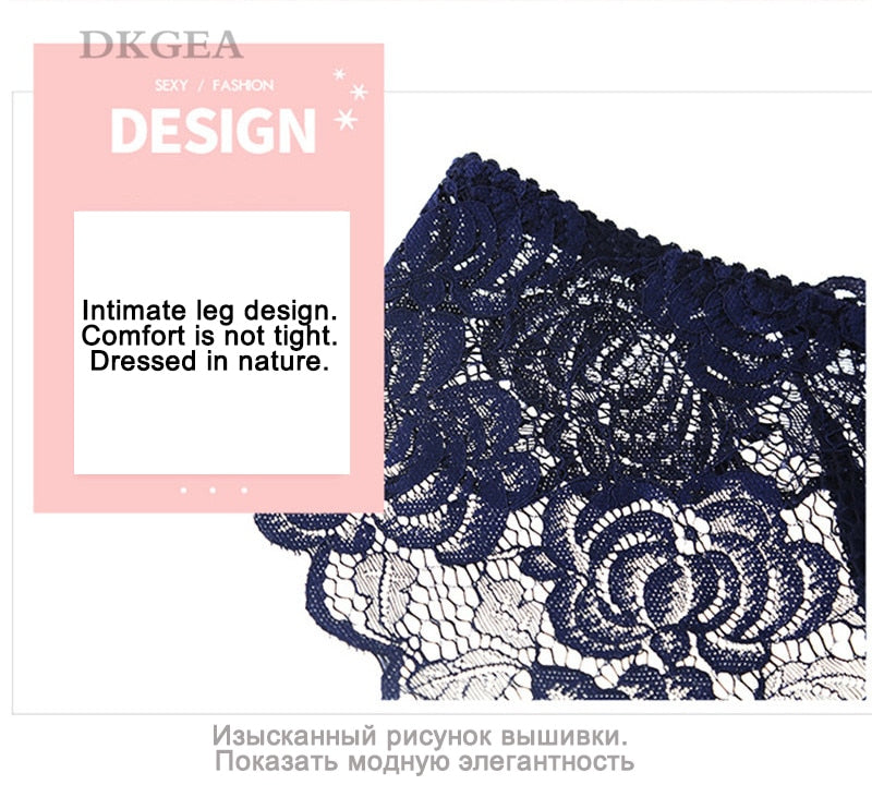 3 Piece Lace Underwear Plus Size Low rise Transparent Embroidered Panties The Clothing Company Sydney