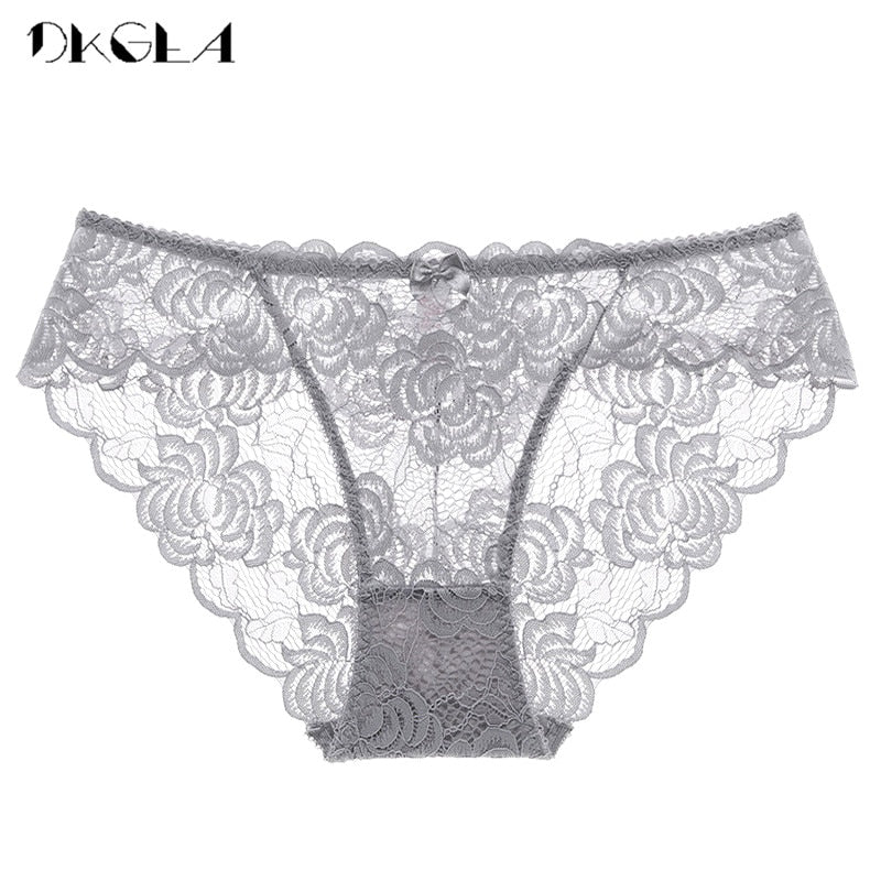 3 Piece Lace Underwear Plus Size Low rise Transparent Embroidered Panties The Clothing Company Sydney