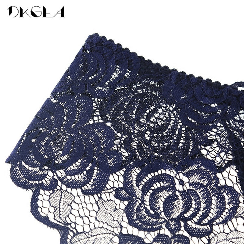 3 Piece Lace Underwear Plus Size Low rise Transparent Embroidered Panties The Clothing Company Sydney