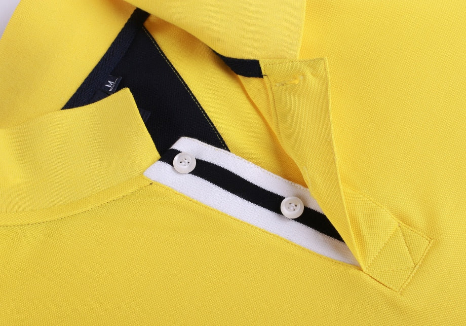 Golf Short Sleeve Training Fitness Summer Turn-down Collar Polo T shirt The Clothing Company Sydney