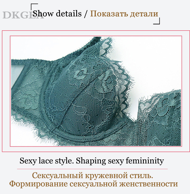 Comfortable Thin Cotton Brassiere Embroidery Bra Underwear Brief Plus Size Bra Panties Lingerie Set The Clothing Company Sydney