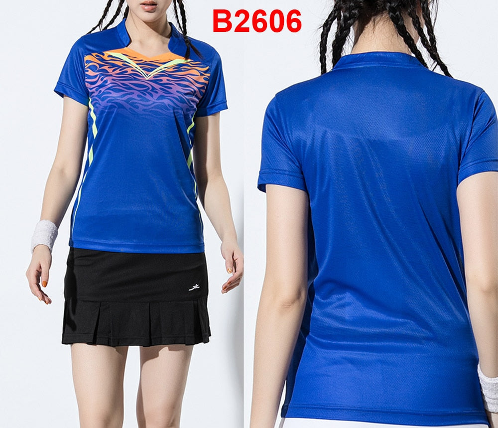 2 Piece Ladies Womens Quick dry Tennis Badminton Tennis Tennis Squash Netball Top Skirt Shorts Set The Clothing Company Sydney