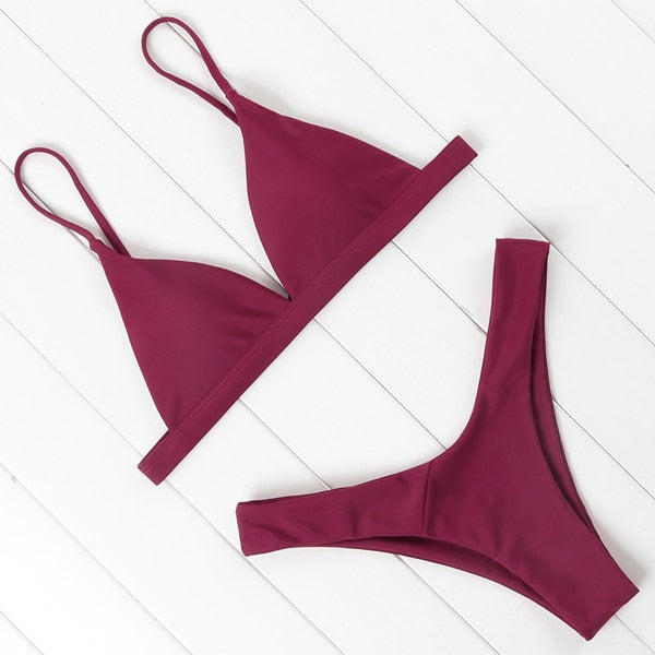 Push Up Micro Bikini Swimming Bathing Suit Beachwear Summer Brazilian Bikini Set Swimsuit Swimwear The Clothing Company Sydney