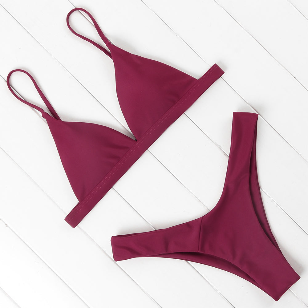Push Up Micro Bikini Swimming Bathing Suit Beachwear Summer Brazilian Bikini Set Swimsuit Swimwear The Clothing Company Sydney