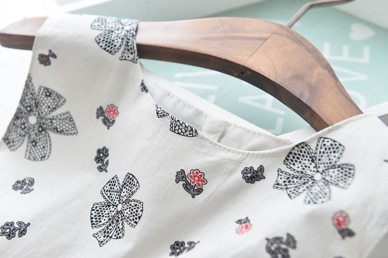 Summer Brand New Floral Lace Silk Dress Fashion Girls Round Neck Flying Sleeve Dress The Clothing Company Sydney