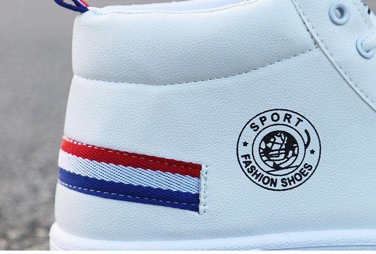 Black/white waterproof warm plush shoes ankle High Cut Sneaker boots The Clothing Company Sydney