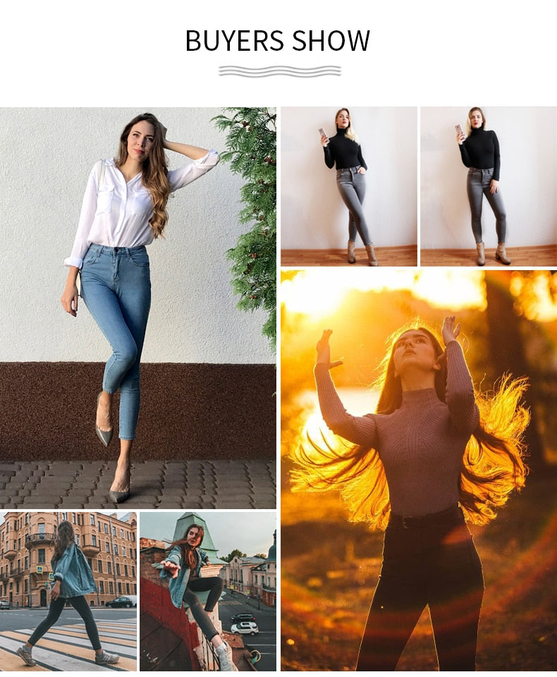 Vintage Fit High Waist  Elastic Denim Skinny Jeans Classic Pencil Pants The Clothing Company Sydney