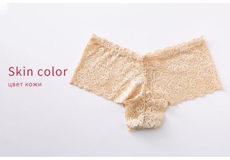 3 Pack Underwear Lingerie Sexy Lace Transparent Panties Briefs High Quality Low Waist Women's Underpants The Clothing Company Sydney