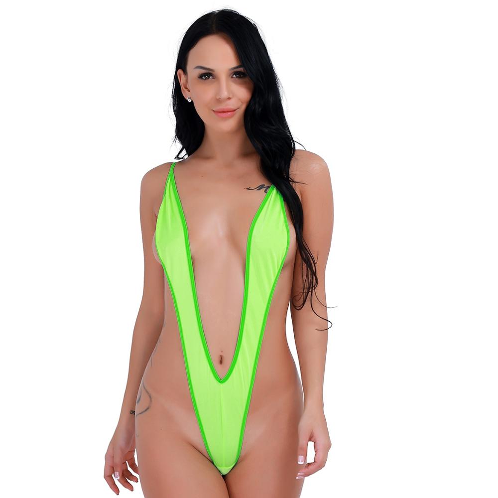One piece swimwear Thong G-string Monokini Bikini Swimsuit Bodysuit bathing suit The Clothing Company Sydney