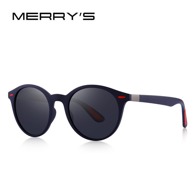 Designer Men's & Women's Classic Retro Rivet Polarized Sunglasses TR90 Legs Lighter Design Oval Frame UV400 Protection Polarized Sunglasses The Clothing Company Sydney
