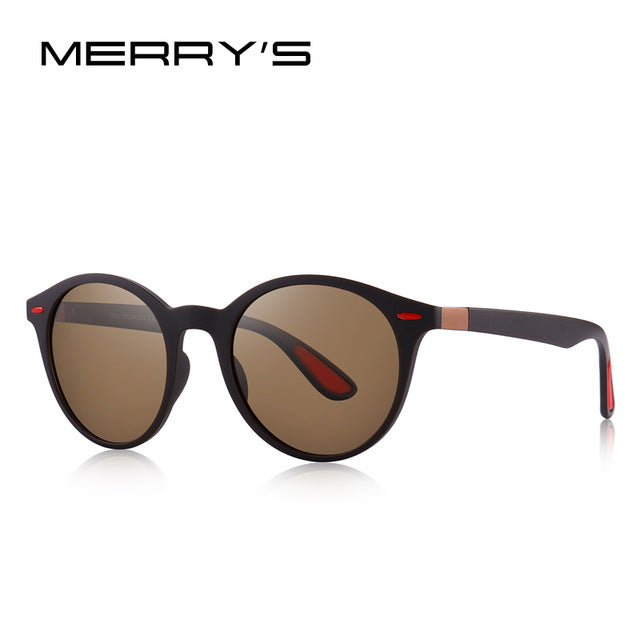 Designer Men's & Women's Classic Retro Rivet Polarized Sunglasses TR90 Legs Lighter Design Oval Frame UV400 Protection Polarized Sunglasses The Clothing Company Sydney