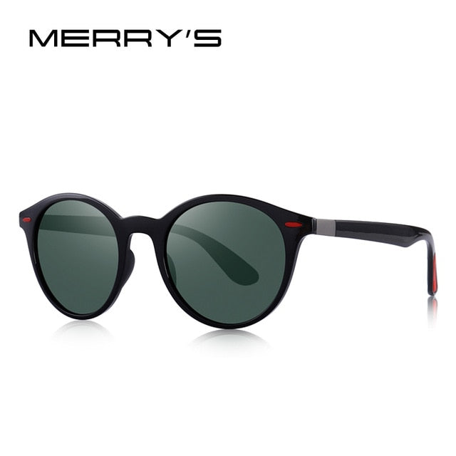 Designer Men's & Women's Classic Retro Rivet Polarized Sunglasses TR90 Legs Lighter Design Oval Frame UV400 Protection Polarized Sunglasses The Clothing Company Sydney