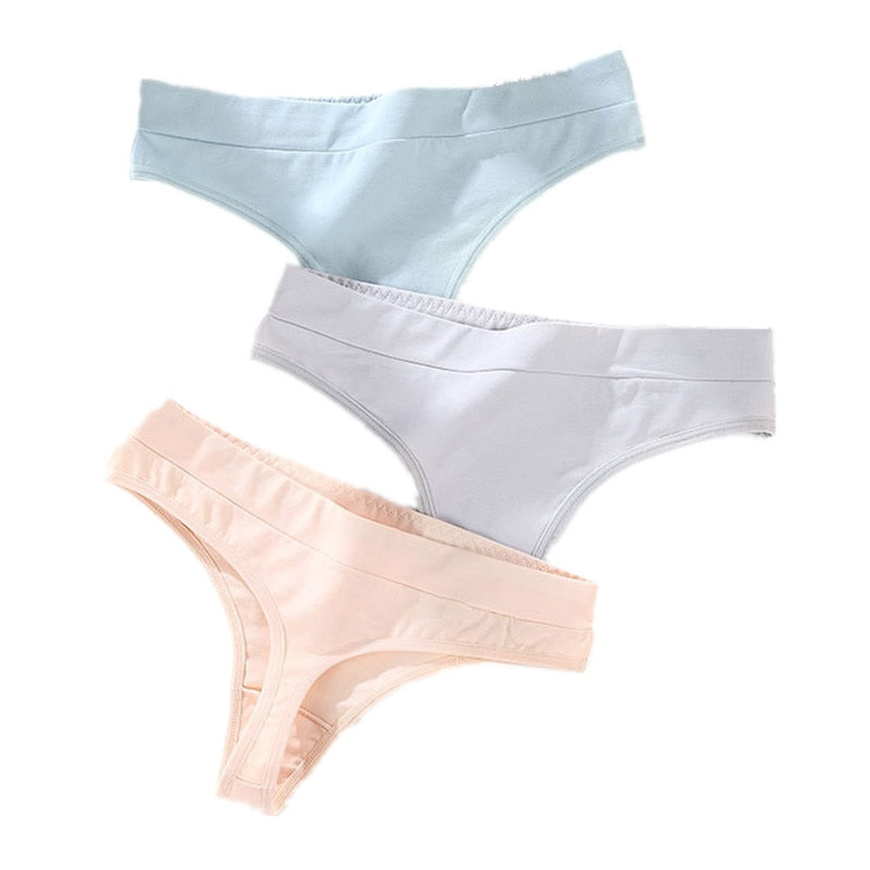 3 pack Thong Panties String Underwear Briefs Sexy Lingerie Pants Intimate Ladies Low-Rise G-String The Clothing Company Sydney
