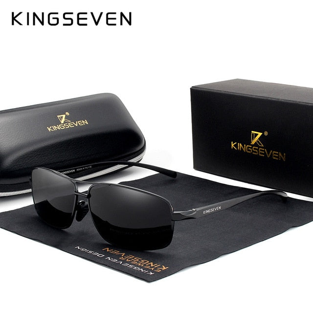 Vintage Retro Brand Designer Polarized Sunglasses Square Classic Men's Shades Sun glasses with UV 400 The Clothing Company Sydney