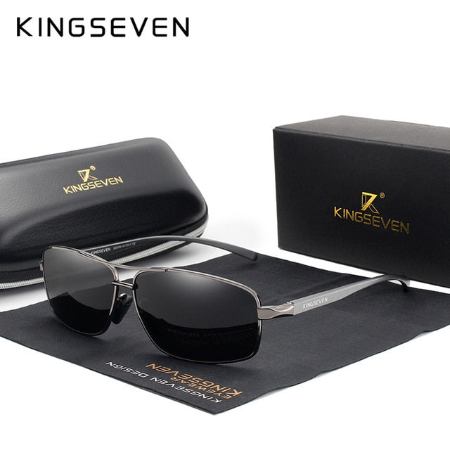 Vintage Retro Brand Designer Polarized Sunglasses Square Classic Men's Shades Sun glasses with UV 400 The Clothing Company Sydney