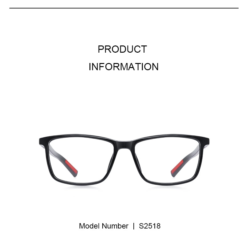 Designer Mens Luxury Acetate Glasses Frame Myopia Prescription Eyeglasses Spring Hinge Silicone Temple Tip Frames The Clothing Company Sydney