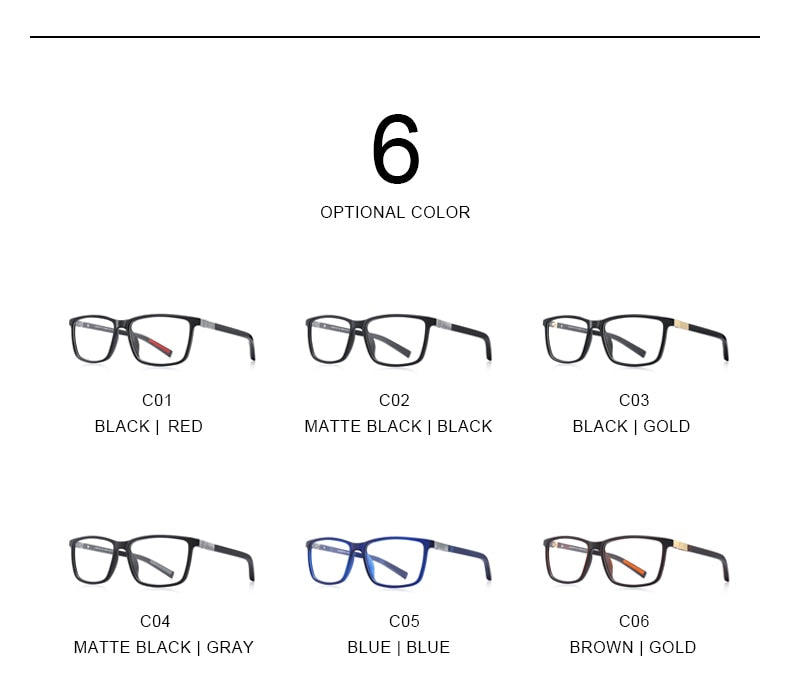 Designer Mens Luxury Acetate Glasses Frame Myopia Prescription Eyeglasses Spring Hinge Silicone Temple Tip Frames The Clothing Company Sydney
