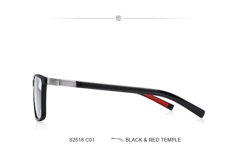 Designer Mens Luxury Acetate Glasses Frame Myopia Prescription Eyeglasses Spring Hinge Silicone Temple Tip Frames The Clothing Company Sydney