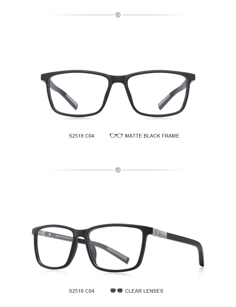 Designer Mens Luxury Acetate Glasses Frame Myopia Prescription Eyeglasses Spring Hinge Silicone Temple Tip Frames The Clothing Company Sydney