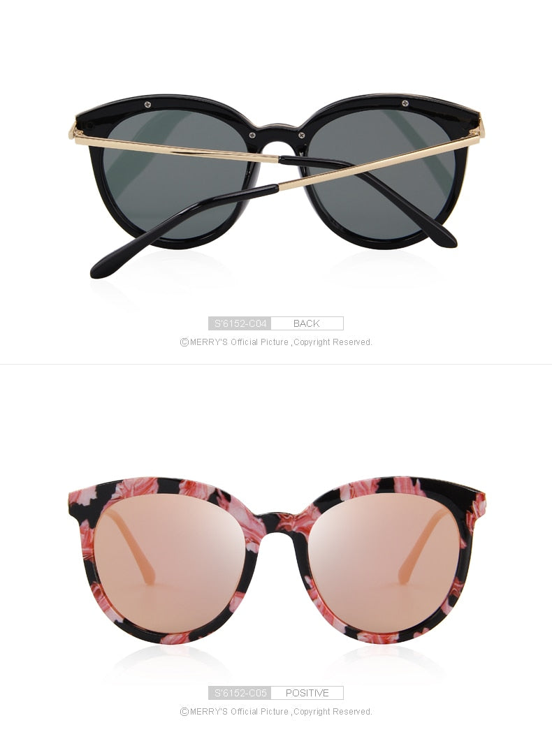 Women's Brand Designer Cat Eye Polarized Sunglasses 100% UV Protection The Clothing Company Sydney
