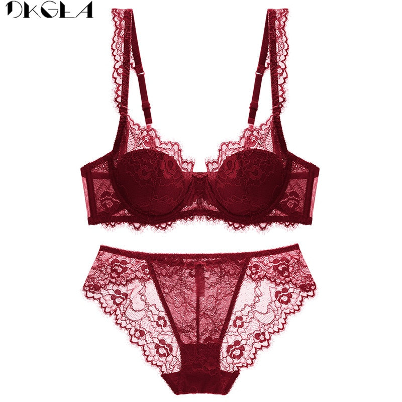 Comfortable Thin Cotton Brassiere Embroidery Bra Underwear Brief Plus Size Bra Panties Lingerie Set The Clothing Company Sydney