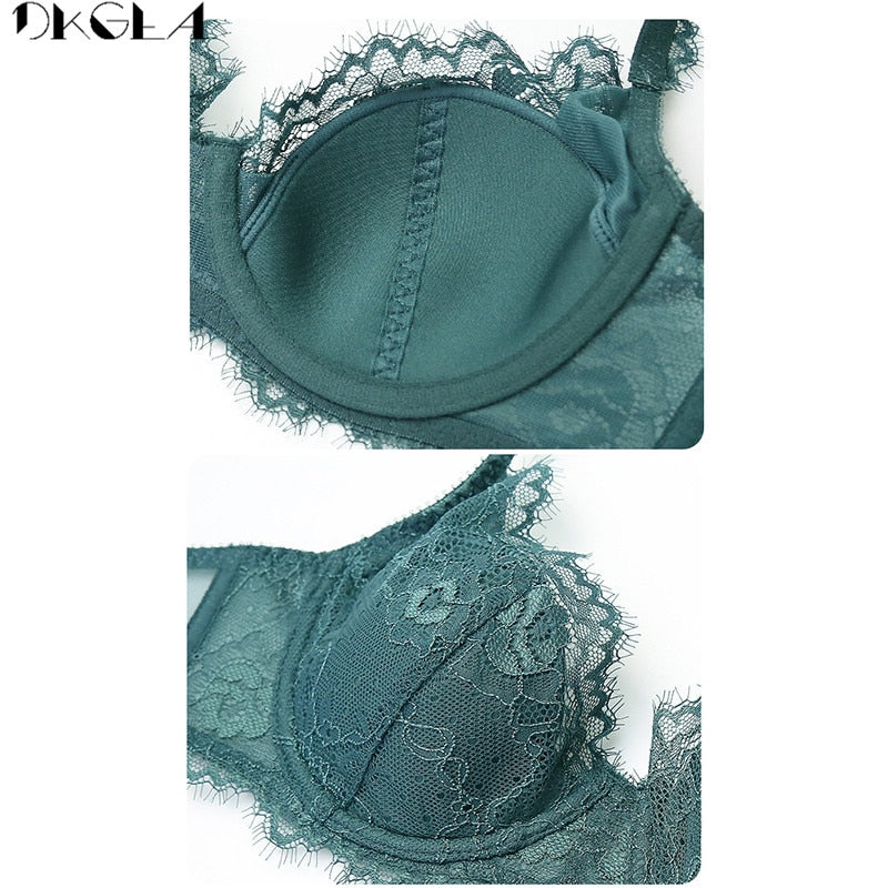 Comfortable Thin Cotton Brassiere Embroidery Bra Underwear Brief Plus Size Bra Panties Lingerie Set The Clothing Company Sydney