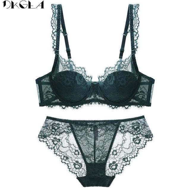 Comfortable Thin Cotton Brassiere Embroidery Bra Underwear Brief Plus Size Bra Panties Lingerie Set The Clothing Company Sydney