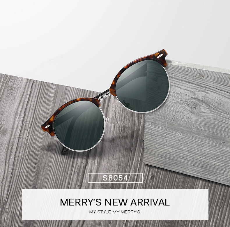 Designer Men Women Classic Retro Rivet Polarized Unisex Glasses Fashion Male Eyewear UV400 Protection Sunglasses The Clothing Company Sydney
