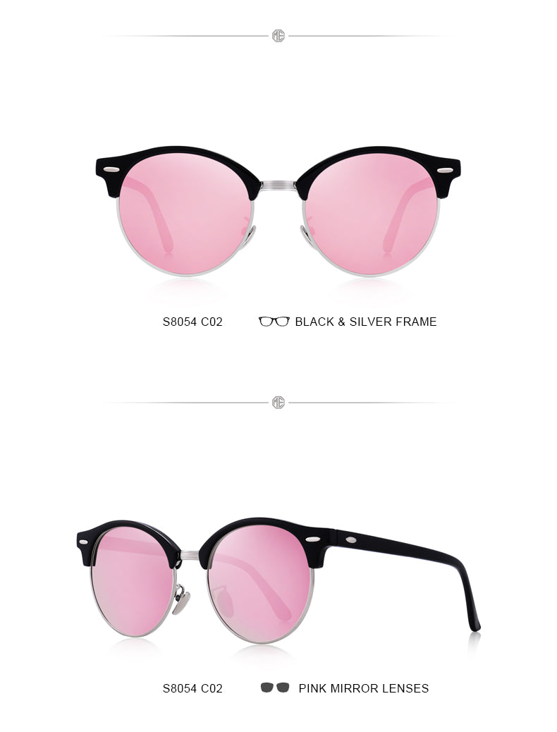 Designer Men Women Classic Retro Rivet Polarized Unisex Glasses Fashion Male Eyewear UV400 Protection Sunglasses The Clothing Company Sydney