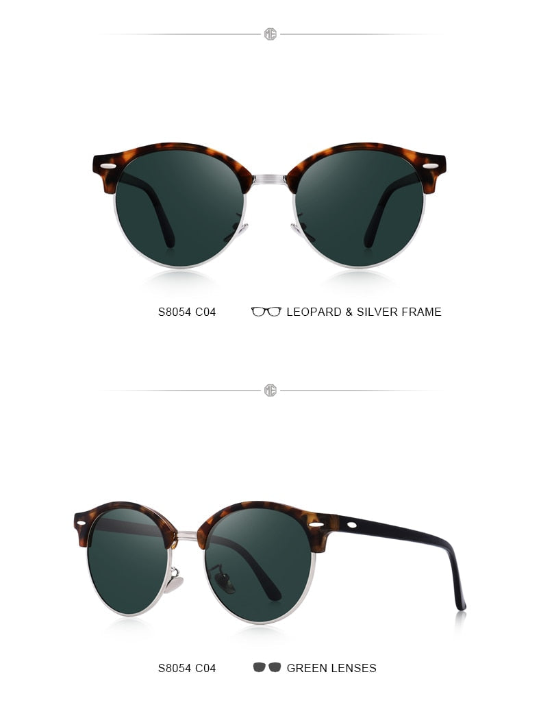 Designer Men Women Classic Retro Rivet Polarized Unisex Glasses Fashion Male Eyewear UV400 Protection Sunglasses The Clothing Company Sydney