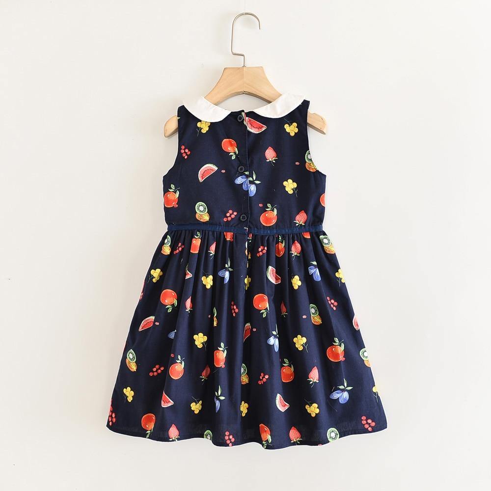 Summer Brand New Floral Lace Silk Dress Fashion Girls Round Neck Flying Sleeve Dress The Clothing Company Sydney